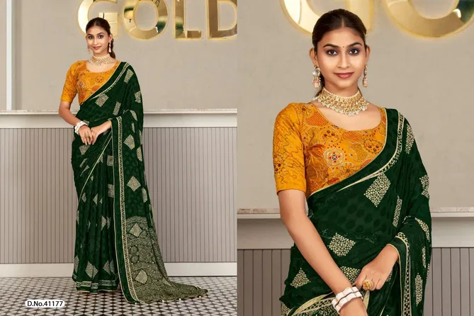 Ojasvi By 5D Designer Jacquard Brasso Sarees Wholesale Online